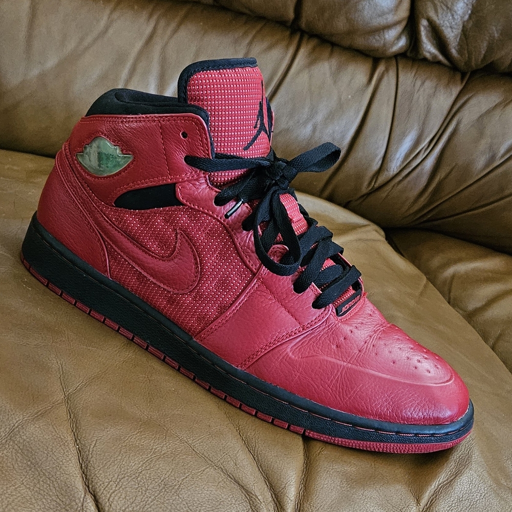 Men's Nike Air Jordan 1 High Retro OG 97 TXT Gym Red Size 11.5 - Picture 5 of 14